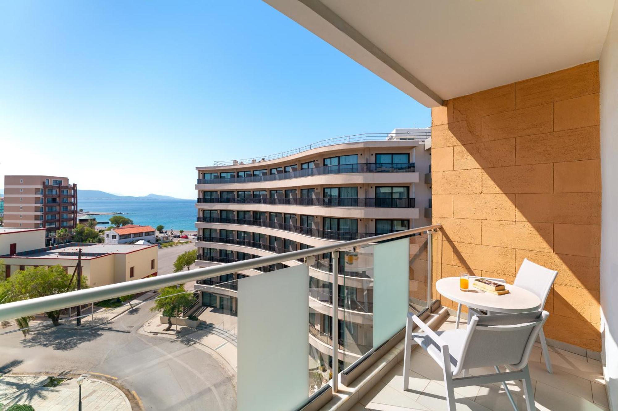 Aquarium View Hotel Rhodes City Exterior foto