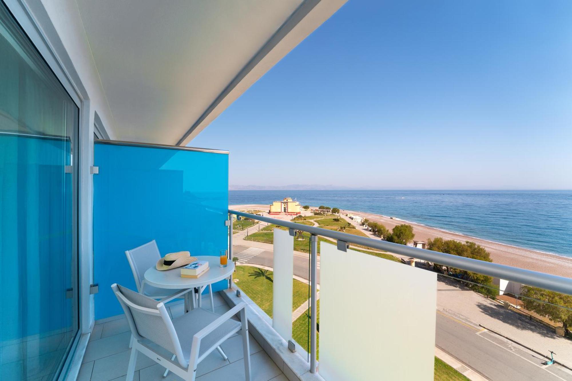 Aquarium View Hotel Rhodes City Exterior foto
